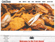 Tablet Screenshot of crabhouserehoboth.com